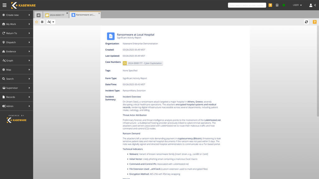 Investigation Management Platform Built for Modern Casework | Kaseware