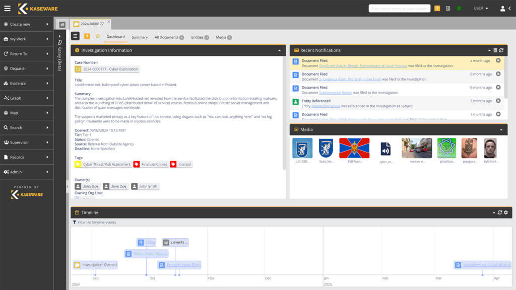 Link Analysis Software | Kaseware