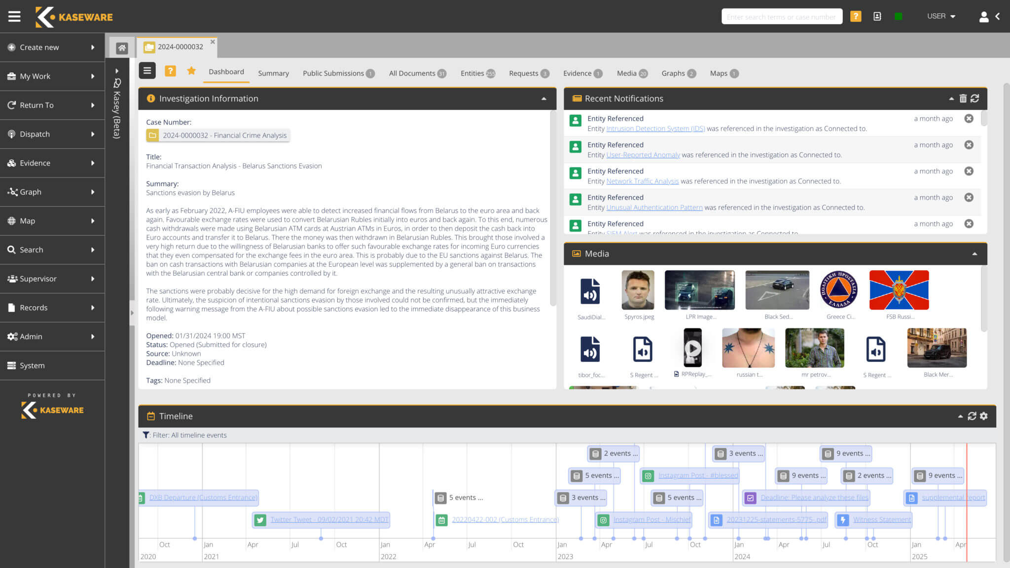Investigation Management Platform Built for Modern Casework | Kaseware