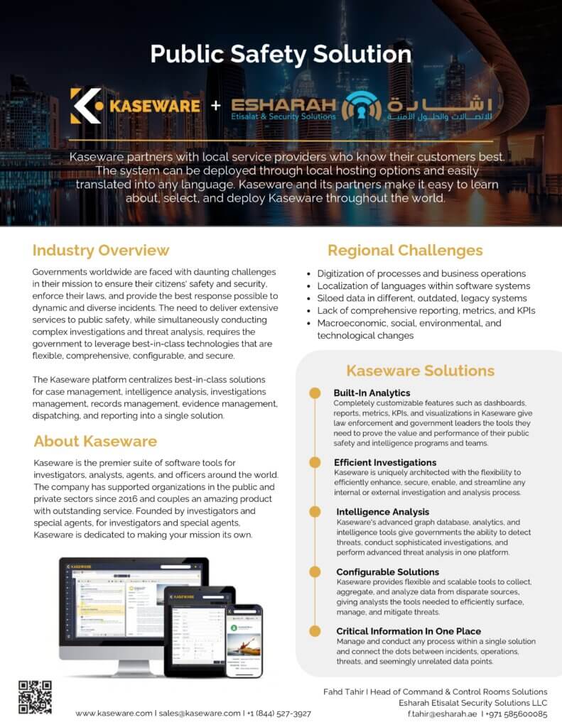 Public Safety Solution Public Safety Solution